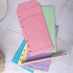 12 PCS Colorful Money Envelopes for Budgeting, 3.5 x 6.5 Inch Envelopes Money Saving Challenge Sheet Reusable Cash Deposit Envelope Budget Envelope Cardstock for Checks, Gift Cards, Tickets