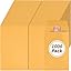 1000 Pack Small Coin Envelope 4.25x 2.5in Gold Kraft Money Envelope Small Cash Envelopes Mini Key Envelopes with Gummed Flap for Home and Office Use