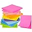 (16 Pads) Lined Sticky Notes 3x3 in Ruled Stickies Super Sticking Power Memo Pads Recyclable, Easy to Post for Home, Office, Notebook (Bright Lined)