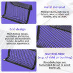 16pcs Black Metal Mesh Business Card Holder Desktop Card Holder Desk Card Holder 1pcs Clear Business Card Organizer