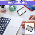 16pcs Black Metal Mesh Business Card Holder Desktop Card Holder Desk Card Holder 1pcs Clear Business Card Organizer