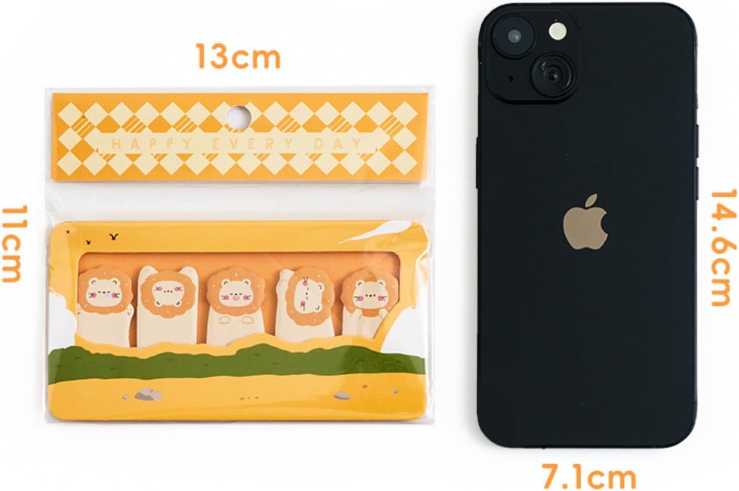 750 Mini Cute Sticky Notes Animal Sticky Notes for Teachers Classrooms Self Sticky Memo Pads Notes Page Markers Flags Home Office School Supplies