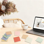 (16 Pads) Lined Sticky Notes 3x3 in Ruled Stickies Super Sticking Power Memo Pads Recyclable, Easy to Post for Home, Office, Notebook (Bright Lined)