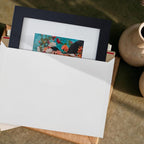 10 Pack 6x6 Inch Rigid Mailers – 420 GSM Self Seal Stay Flat Cardboard Envelopes for CDs, DVDs, Photos, Documents – Tear Strip, Do Not Bend Labels – Square Card Mailers & Shipping Envelopes (White)