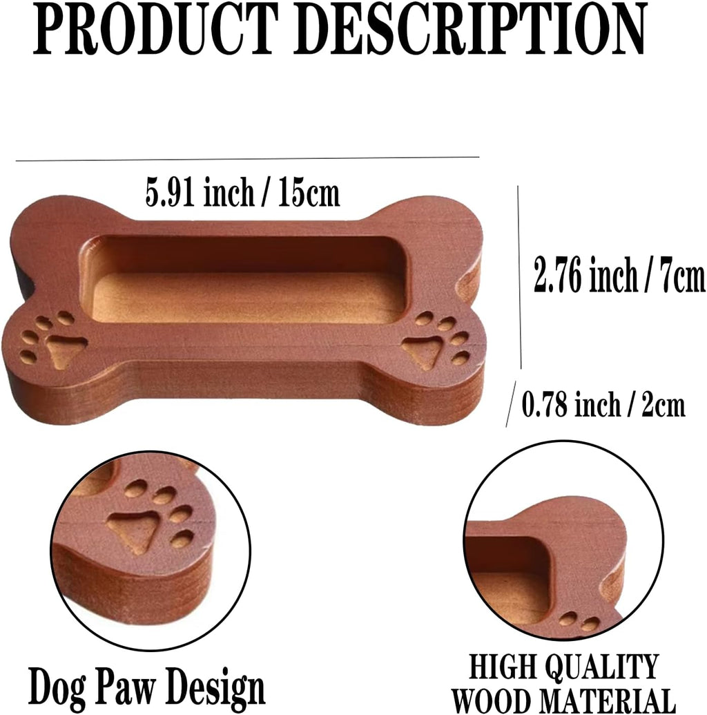 2 Pieces Personalized Business Card Holder Desk Custom Engraved Wooden Business Card Case Holder Custom Wooden Business Name Card Display Stand Postcard Holder for Office Desktop Business Card Stand 0