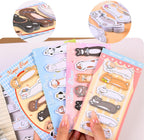 750 Mini Cute Sticky Notes Animal Sticky Notes for Teachers Classrooms Self Sticky Memo Pads Notes Page Markers Flags Home Office School Supplies