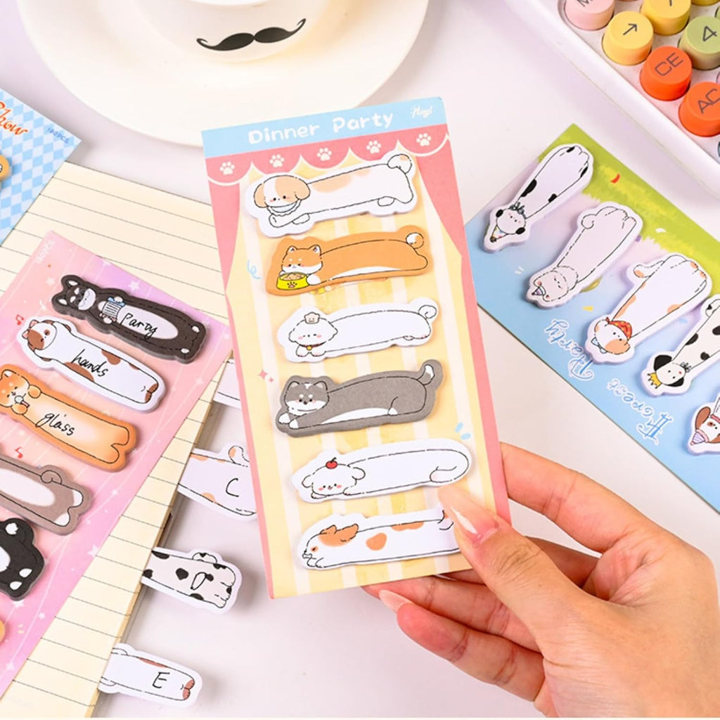 750 Mini Cute Sticky Notes Animal Sticky Notes for Teachers Classrooms Self Sticky Memo Pads Notes Page Markers Flags Home Office School Supplies