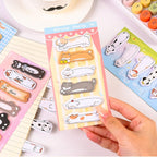 750 Mini Cute Sticky Notes Animal Sticky Notes for Teachers Classrooms Self Sticky Memo Pads Notes Page Markers Flags Home Office School Supplies