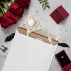 10 Pack 6x6 Inch Rigid Mailers – 420 GSM Self Seal Stay Flat Cardboard Envelopes for CDs, DVDs, Photos, Documents – Tear Strip, Do Not Bend Labels – Square Card Mailers & Shipping Envelopes (White)